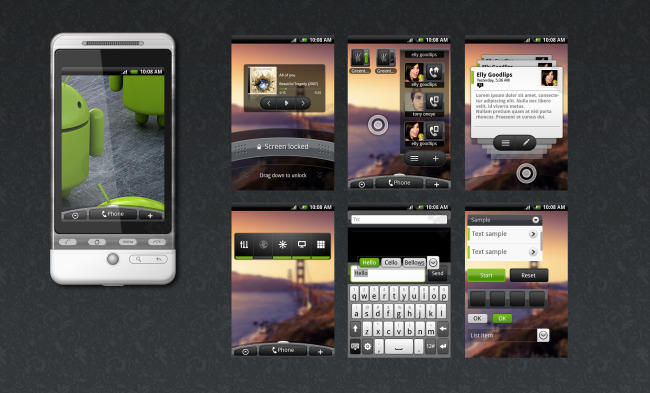 手機(jī)界面按鈕鍵盤設(shè)計(jì)